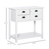 Coffee Bar Cabinet, Sideboard Buffet Cabinet, Kitchen Cabinet with 4 Drawers and Slatted Bottom Shelf for Kitchen, Living Room - 3 of 4