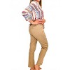 Women's Fine Line Twill Ankle Pant - Slimsation By Multiples - 2 of 2