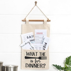 The Lakeside Collection Hanging Menu Holder - Take-Out Menu Organizer for Kitchen or Pantry Wall - 1 of 4