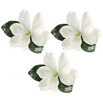 Real Touch™ White Delphinium Artificial Floral Stems, Set of 6