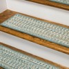 Colonial Mills Monterey Wool Tweed Stair Treads - Red 8"x28" - 2 of 4