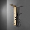 BWE 4-Jet Rainfall Shower Panel System with Rainfall Shower Head and Shower Wand - 2 of 4