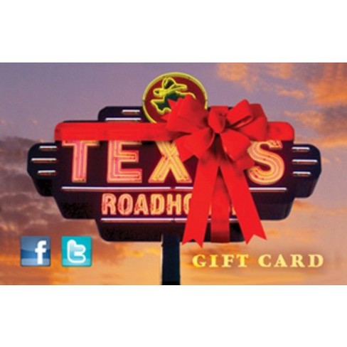 Texas Roadhouse Gift Card (email Delivery) : Target