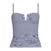 Lands' End Women's Slender Bandeau U-Wire Tankini Swimsuit Top - 4 of 4