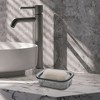 Unique Bargains Soap Holder Ripple Style 5.51"x4.13"x1.65" 1 Pc - 2 of 4