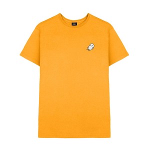 Dalix Ghost Embroidered Soft Cotton Short Sleeve T Shirt Mens - 1 of 4