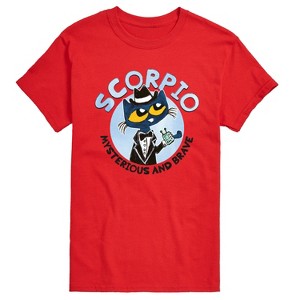 Men's - Pete the Cat - Scorpio Short Sleeve Graphic T-Shirt - 1 of 4