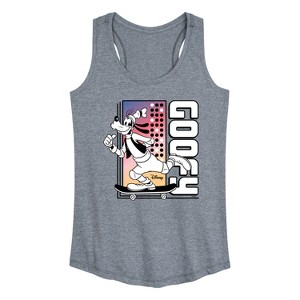 Women's - Disney - Mickey & Friends Graphic Racerback Tank - 1 of 4