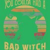 Women's Design By Humans Halloween Funny You Coulda Had Bad Witch By Ering Racerback Tank Top - 2 of 3