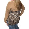Women's Animal Print Pocket Tee - honeyme - 2 of 3