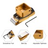 Unique Bargains Aluminum Billiard Magnetic Chalk Holders with Belt Clip - 3 of 4