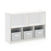 Guidecraft EdQ 2-Shelf 5-Compartment Storage 30": Kids' Wooden Shelving for Books and Toys - Classroom Educational Furniture - 4 of 4
