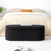 Bella Depot 45.67''W Upholstered Storage Bench - 3 of 4
