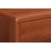 HON 10700 Series "L" Workstation Desk with Three-Quarter Height Pedestal on Left, 66" x 30" x 29.5", Cognac - 4 of 4