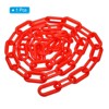Unique Bargains Adjustable Crowd Control Driveway Plastic Chain Barrier with Snap Hooks - 3 of 4