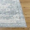Hauteloom Mauro Blue Medallion Washable Area Rug - 4 of 4