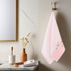 REGALWOVEN Home Decor Floral Embroidered Pure Cotton Bathroom Hand Towel 13" x 29" - 2 of 4