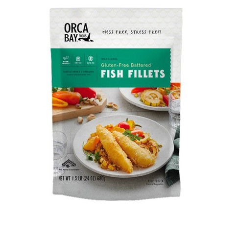 Orca Bay Gluten-free Battered Fish Fillets - Frozen - 24oz : Target