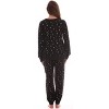 #FollowMe Womens Ultra-Soft Velour Jogger Pajama Set  Relaxing & Stylish Sleepwear - 3 of 4