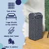 happimess Darla All-Weather Wicker/Metal Swing Top Hideaway Outdoor Trash Can - 2 of 4