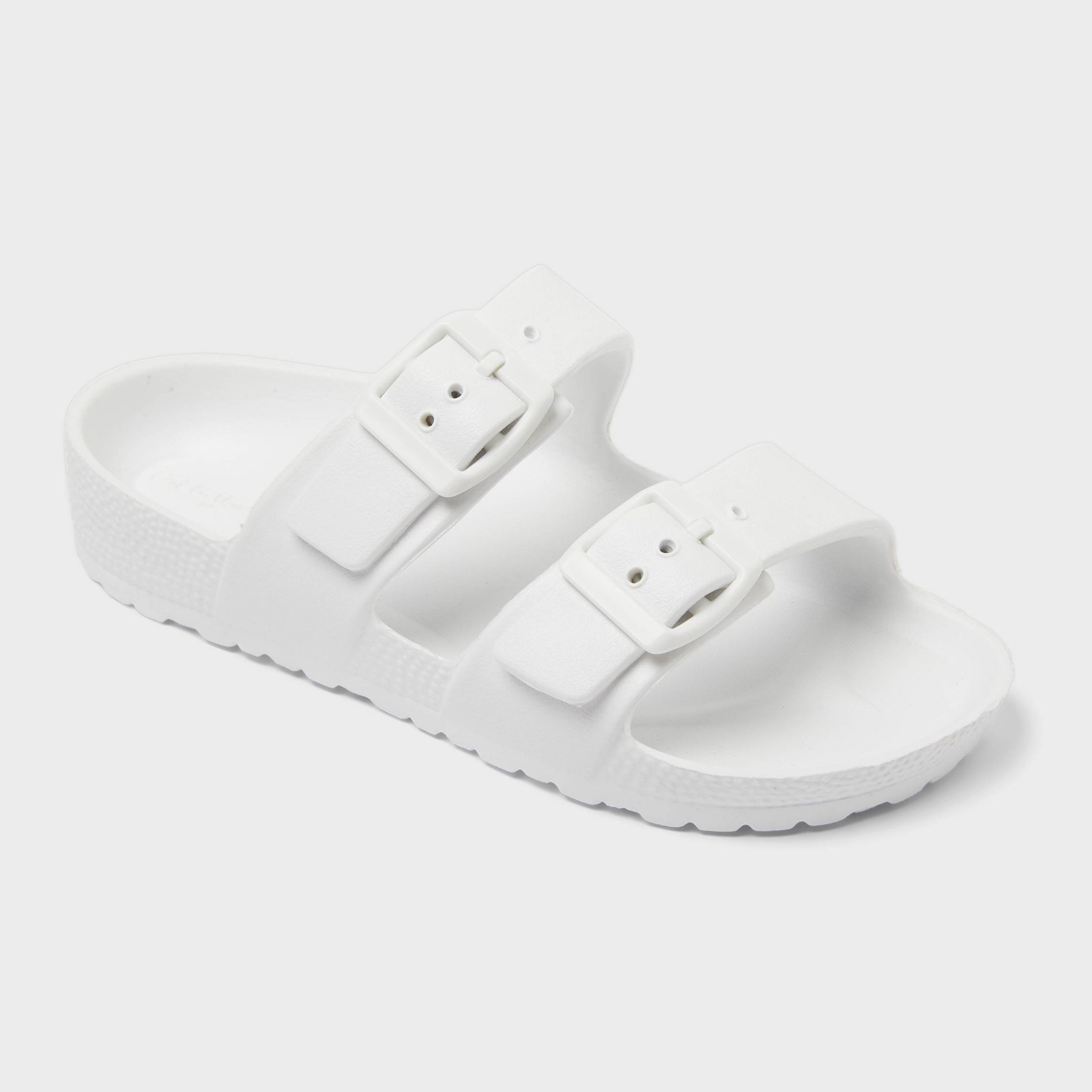 Kids' Noa Blown EVA Footbed Sandals - Cat & Jack™ White