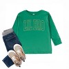 The Juniper Shop Lil Bro Varsity Outline Toddler Long Sleeve Tee - 2 of 4