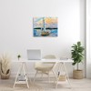 Stupell Industries Vivid Nautical Sailboat Landscape Canvas Art, 30" x 24" - 3 of 4