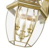 Livex Lighting Monterey 3 - Light Wall Light in  Polished Brass - 3 of 4