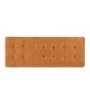 50'' Velvety Upholstered Storage Benches,Shoe Changing Bench,Footstool Ottoman Furniture,Entryway Benches,Benches With Storage-Cuddlewood - 3 of 4