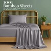4 Piece Viscose from Bamboo Cooling sheets Ultra Soft 100% Organic Deep Pocket Luxury Bed Sheets with Pillowcases - Lux Decor Collection - 3 of 4
