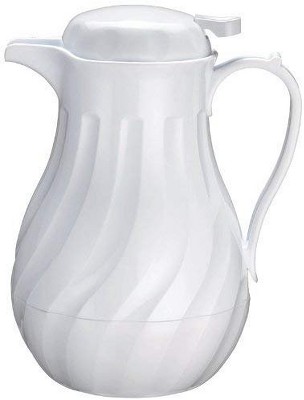 Winco Beverage Server, Insulated, 20oz, White Swirl, Set of 6