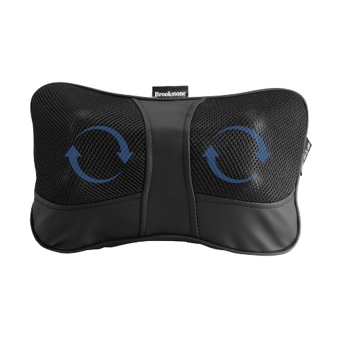 Best Buy: Brookstone Tapping Neck & Shoulder Massager with Heat Black 321644