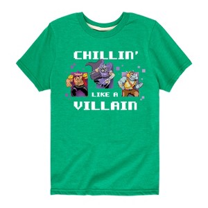 Boys' - Teenage Mutant Ninja Turtles - Chillin Like A Villain Short Sleeve Graphic T-Shirt - 1 of 4