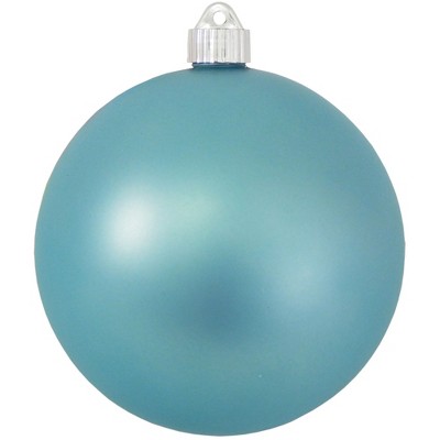 Christmas by Krebs 2ct Serenity Blue Shatterproof Matte Christmas Ball Ornaments 6" (150mm)