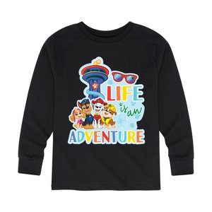 Boys' - Paw Patrol - Life Is An Adventure Long Sleeve Graphic T-Shirt - 1 of 4