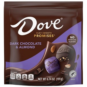 Dove Promises Candy Dark Chocolate Almond 6.74 oz - 1 of 1
