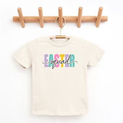 The Juniper Shop Easter Squad Colorful Toddler Short Sleeve Tee