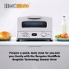 Sengoku HeatMate Compact Countertop Graphite Technology Toaster Oven with 4 Non-Stick Pans for Toasting and Baking - 2 of 4