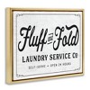 Stupell Industries Fluff and Fold Laundry Room Floating Frame Canvas Art - 2 of 4