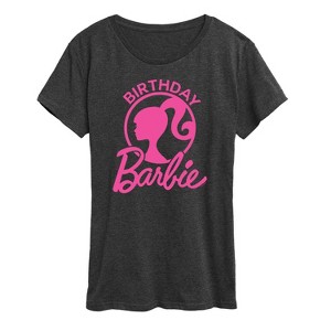 Women's - Barbie - Birthday Short Sleeve Graphic T-Shirt - 1 of 4