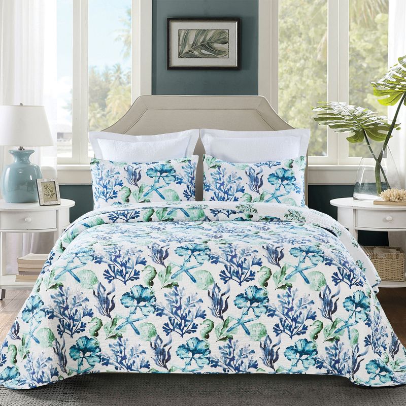 C&F Home Bluewater Bay Bedspread, 2 of 6