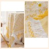 Unique Bargains Tablecloths with Tassel for Indoor and Outdoor Kitchen Dining Farmhouse Holiday Camping Parties - 4 of 4