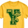 Men's - Star Wars - Yoda Letterman Short Sleeve Graphic T-Shirt - 2 of 4