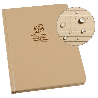 Casebound Notebook Special Ruled 6.75" x 8.75" Tan - Rite in the Rain