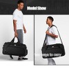 Gym Bag for Men - 55L Black Durable Large Duffle Bag for Travel, Worko - 2 of 4