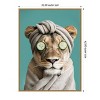 Amanti Art Luxury Lioness by Niky Rahner Framed Canvas Wall Art - 3 of 4