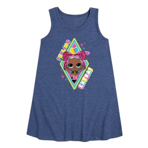 - LOL Surprise! - Feeling Extra Graphic Sleeveless Aline Dress - 1 of 3