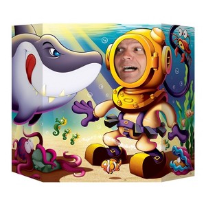 Beistle 3' 1" x 25" Shark Photo Prop; 2/Pack 57987 - 1 of 1