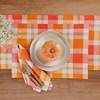 Solino Home Fall Buffalo Check Linen Placemats - 3 of 4