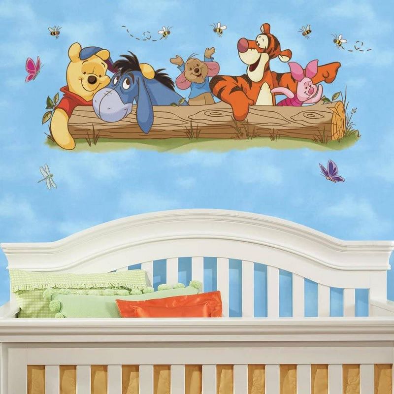 Winnie The Pooh Outdoor Fun Peel and Stick Giant Kids&#39; Wall Decal, 4 of 6
